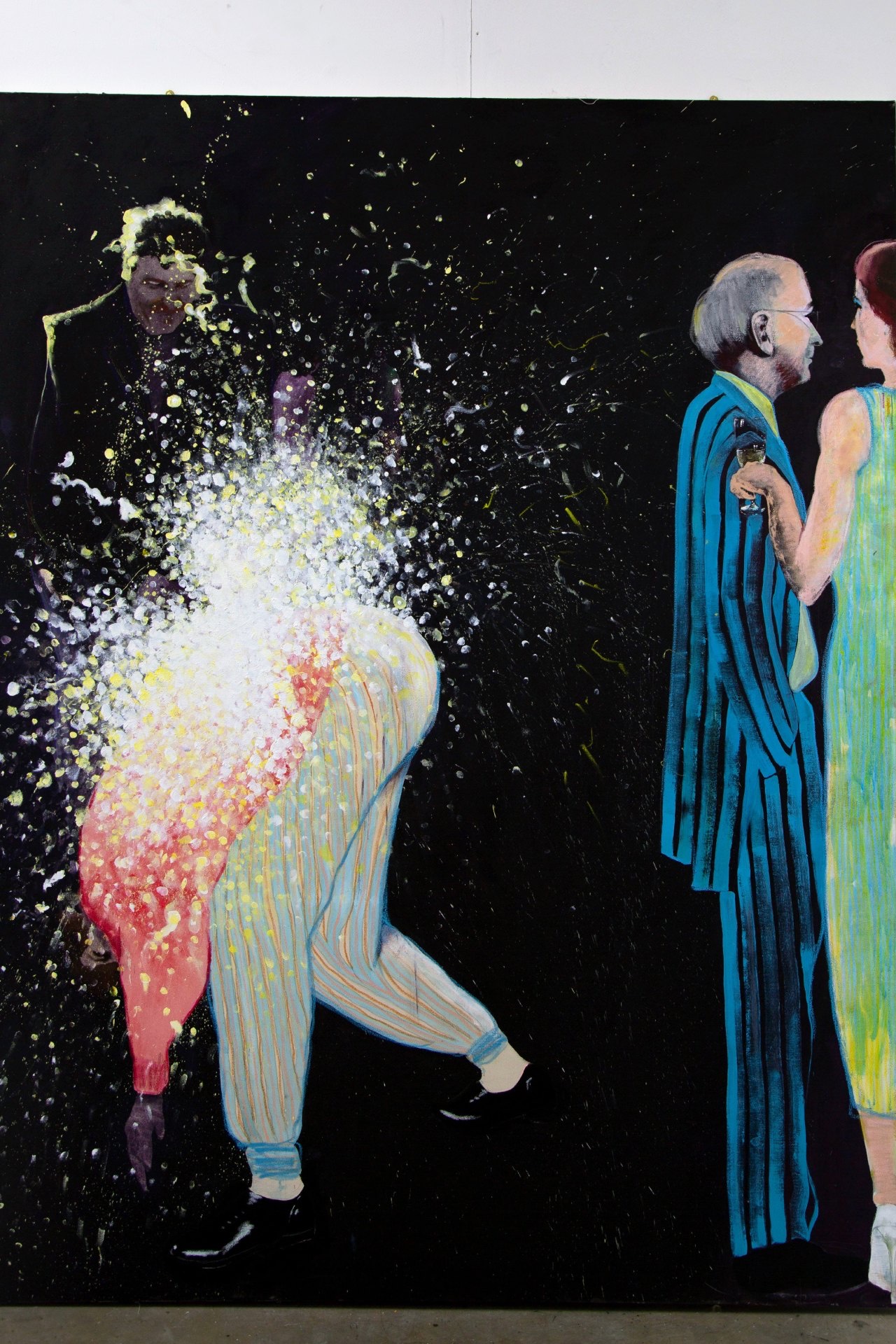 210x160cm, Mixed-media on canvas