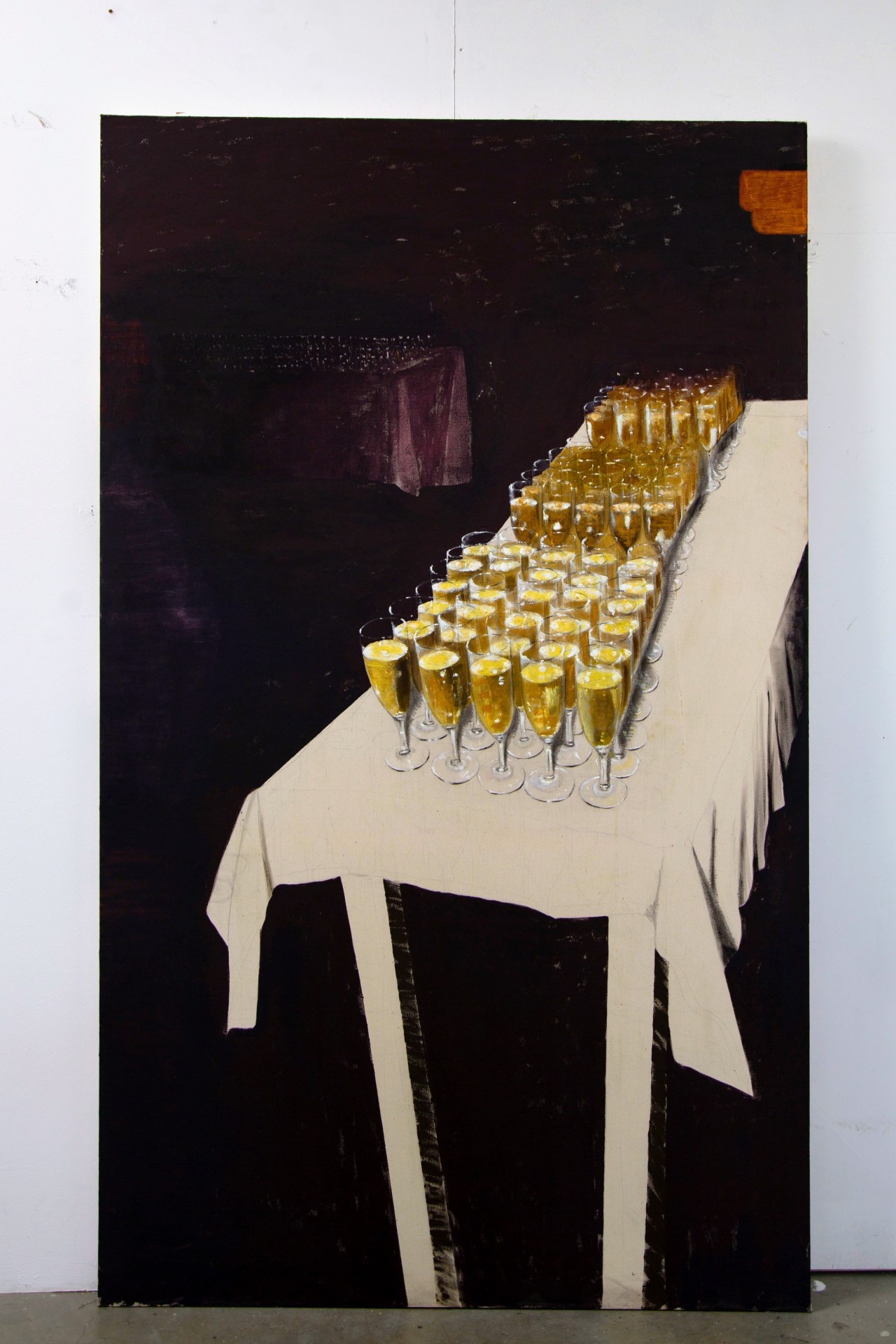 210x125cm, Mixed-media on canvas