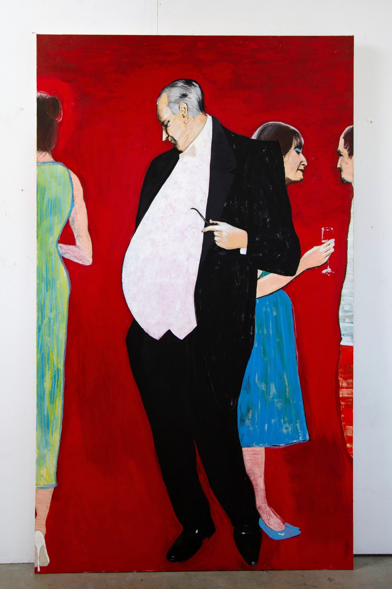 210x125cm, mixed-media on canvas