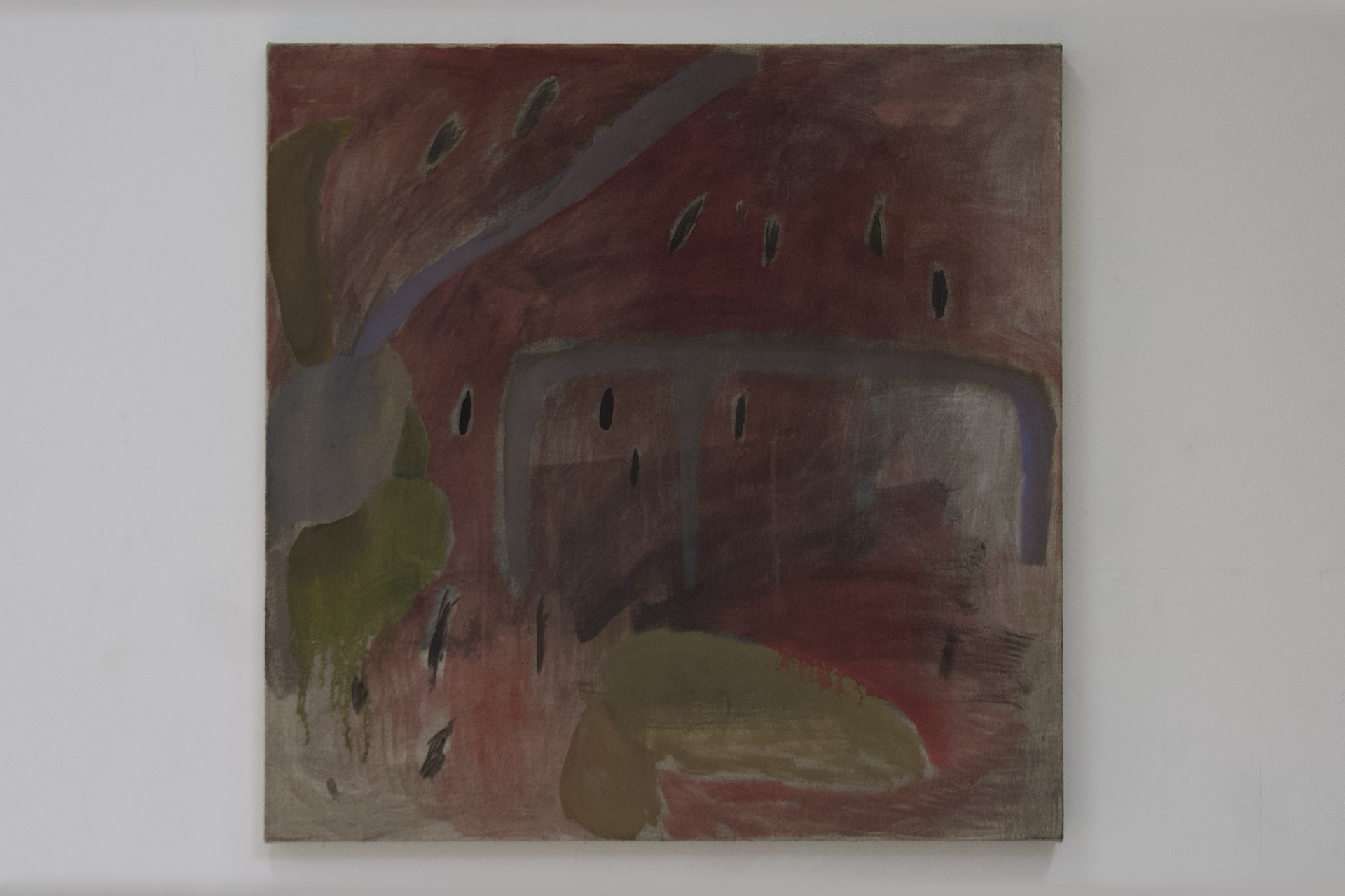 2025. Oil on linen. 80 x 80CM.