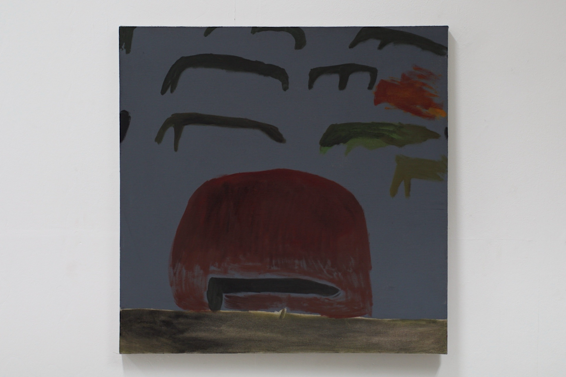 2025. Oil on linen. 80 x 80 cm.