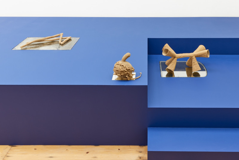 Installation view, ‘'The sea, it slopes like a mountain’ 